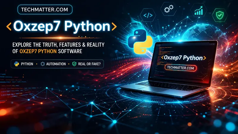new software oxzep7 python